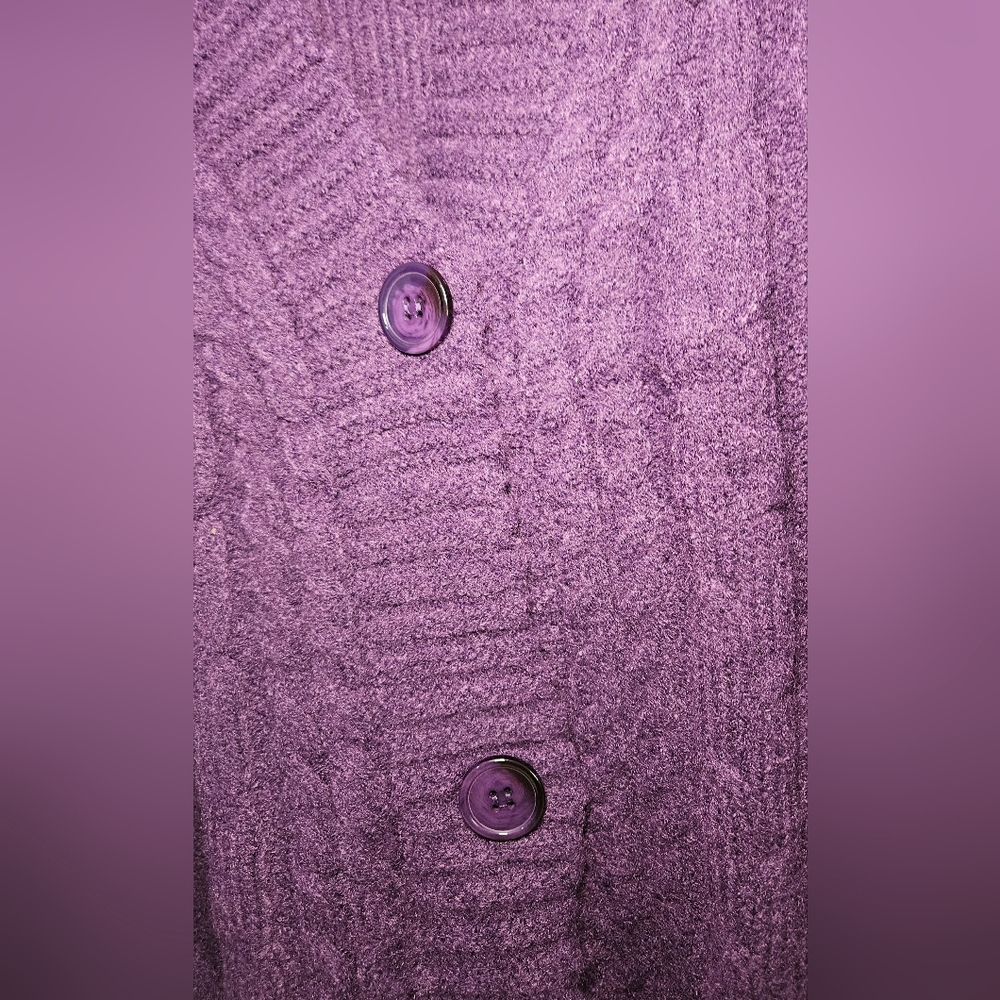 Taylor Swift Speak Now NWOT Taylor’s Version Cardigan purple size xs/sm XS/SM - Picture 3 of 11